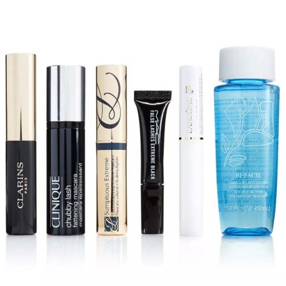 Mac  lancome 6-Pc Mascara Sampler Gift Set - Picture 1 of 3